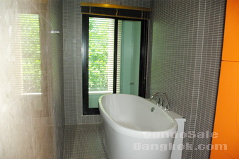 Brand new exclusive duplex for sale near Siam Paragon 210 sq.m. 3 bedrooms. Greenery view and peaceful. Special price! Small dogs are welcome :-)