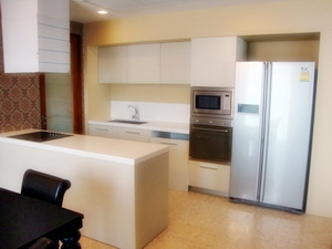 Penthouse condo for sale in Bangkok. Special with roof top terrace. 220 sq.m. 3 bedrooms. Easy access to Siam Paragon. Unique!
