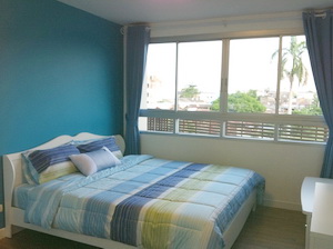 Brand new nicely furnished condo for sale in Bangkok Thonglor area. 2 bedrooms 75 sq.m. in nice & peaceful compound. Resort style.