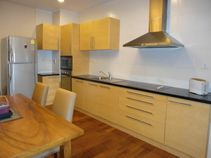 Condo for sale in Bangkok Sukhumvit Thonglor area. Spacious 108 sq.m. Fully furnished 2 bedrooms in prime residential area. Convenient location. Easy access to everthing. Fantastic View!