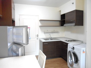 Condo for sale in Sukhumvit 101/1. Fully furnished 1 bedroom. Nice project with full facilites from TCCC developer. Easy access to BTS also Shuttle service to BTS is available.