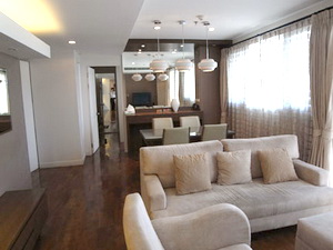 Condo for sale in Bangkok Sukhumvit 31.Tastefully furnished 2 bedrooms 89 sq.m. Comfortable living in Sukhumvit 31.
