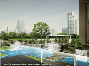 Brand New Condominium for sale in Bangkok The Addess Asok 65.5 sq.m.2 bedrooms for sale on Petchburi road!  high floor.