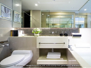 Brand New Condominium for sale in Bangkok The Addess Asok 65.5 sq.m.2 bedrooms for sale on Petchburi road!  high floor.