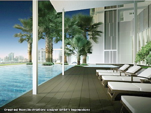 Down Payment sale Brand new Condominium 1 bedroom 45.10 sq.m. for sale on Sukhumvit Asok-Petchaburi. SUPER high floor!!!