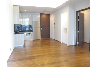 Lowest price Brand New 1 bedroom 53 sq.m condo for sale in Bangkok Thonglor area. Nice residential area. Unfurnished.