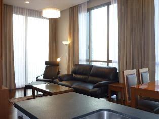 Brand New condo for sale in Bangkok Thonglor area. Fully furnished 2 bedrooms 85.17 sq.m. Quattro Thonglor for sale with tenant.